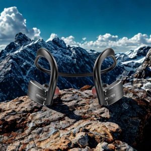 Słuchawki Awei Słuchawki bezprzewodowe AWEI E1BL Bluetooth sportowe czarny 6