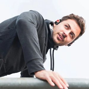 Słuchawki Awei Słuchawki bezprzewodowe AWEI E1BL Bluetooth sportowe czarny 7