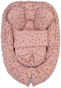 Kokon z podusią i kołderką Soft Rose 1