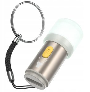 Adapter USB C do LED light Hoco UA38A złoty 1