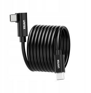 Kabel USB Unitek USB-C - USB-C 5 m Czarny (C14094ABK01-5M) 5