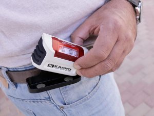 Kišeninis gulsčiukas Smarty su magnetais, lietas korpusas, 100 mm 1