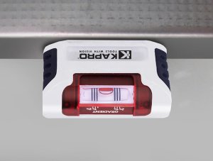 Kišeninis gulsčiukas Smarty su magnetais, lietas korpusas, 100 mm 2