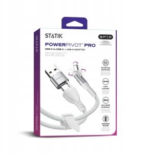 Kabel USB STATIK USB-C - USB-C 1 m Biały 5