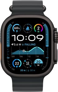 Apple Apple MYPF3ZM/A inteligentne akcesorium osobiste Band Czarny Fluoroelastomer, Tytan 2