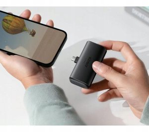 Anker Nano - Powerbank - 5000 mAh - 22.5 Watt - 3 A (24 pin USB-C) - Schwarzer Stein 3