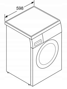 Pralka Bosch Pralka wolnostojąca WUU28T10PL 9