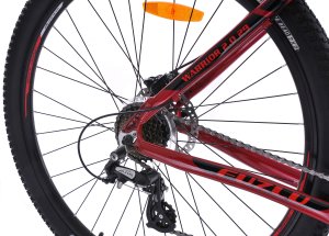 Rower górski 29 Fuzlu Warrior 2.0 L (21") czerwono-czarny S1 4