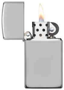 Zapalniczka ZIPPO CHROME HIGH POLISH CHROME SLIM 60001174 3
