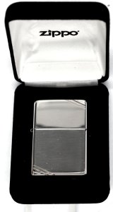 Zapalniczka Srebrna ZIPPO STERLING SILVER SLASH  HIGH POLISH SREBRO 925 60001492 1
