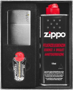 Zestaw ZIPPO Zapalniczka BULUS LOGO Prezentowy No1 1