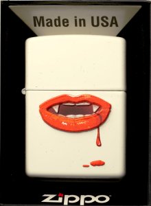 Zestaw ZIPPO Zapalniczka VAMPIRE LIPS Prezentowy No1 2