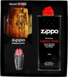 Zestaw ZIPPO Zapalniczka ANATOMY DESIGN Prezentowy No1 1