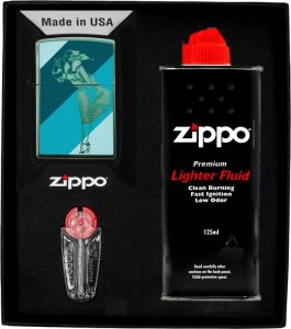Zestaw ZIPPO Zapalniczka ZIPPO DESIGN  Prezentowy No1 1