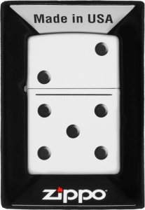 Zestaw ZIPPO Zapalniczka DOMINOS DESIGN Prezentowy No1 2