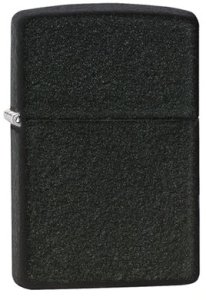 Zapalniczka ZIPPO BLACK CRACKLE 60001196 3