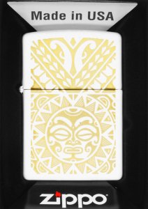 Zestaw ZIPPO Zapalniczka MAORI TATTO DESIGN Prezentowy No1 2