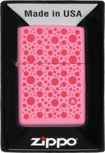 Zestaw ZIPPO Zapalniczka POLKA DOT DESIGN  Prezentowy No1 2