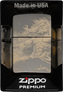 Zestaw ZIPPO Zapalniczka ZEUS DESIGN Prezentowy No1 2