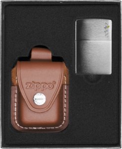 Zestaw ZIPPO Zapalniczka BULUS LOGO Prezentowy No2 1