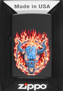 Zestaw ZIPPO Zapalniczka BURNING DEVIL Prezentowy No2 2