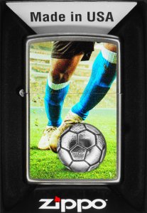 Zestaw ZIPPO Zapalniczka SOCCER PLAYER Prezentowy No2 2