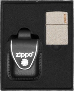 Zestaw ZIPPO Zapalniczka MERCURY GLASS LOGO Prezentowy No3 1