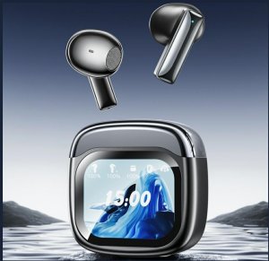 Słuchawki bezprzewodowe AWEI TP100 ENC   Bluetooth 5.4 TWS + stacja dokująca czarny 2