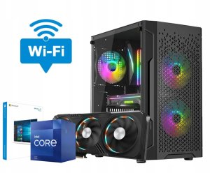 KOMPUTER GAMINGOWY DO GIER INTEL Core i5 14400  16GB RTX 3050 SSD 1TB W11 3xRGB 1