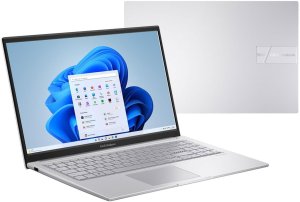 ASUS Vivobook 15 X1504VA-BQ2094W i5-1334U 15.6 FHD IPS-level 60Hz 250nits AG 16GB DDR4 SSD512 Intel Iris Xe Graphics WLAN+BT Cam720p 42WHrs Win11 Cool Silver 1