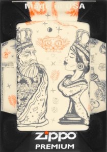 Zestaw ZIPPO Zapalniczka CHESS DESIGN Prezentowy No4 2