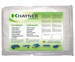 Plandeka okryciowa biała 2x3m Wytrzymała ochrona 1