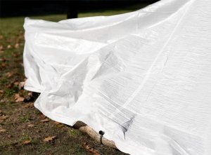 Plandeka okryciowa biała 2x3m Wytrzymała ochrona 5