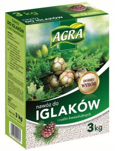 Agrecol Granulat do iglaków i roślin kwasolubnych 3kg 2