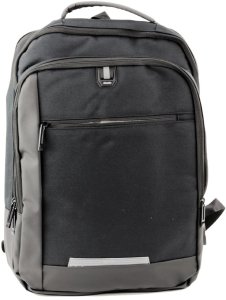 Plecak Biznesowy USB Kieszeń Na Laptopa Czarny 16L 45cm LEAN 1