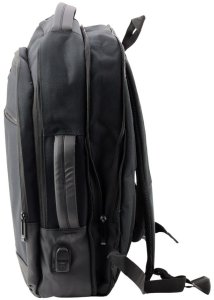 Plecak Biznesowy USB Kieszeń Na Laptopa Czarny 16L 45cm LEAN 2