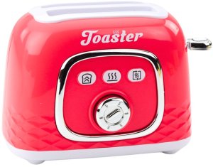 Zestaw Urządzeń Kuchennych Toster Blender Światła Dźwięki Różowy LEAN Toys 3