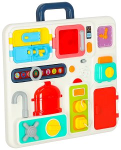 Tablica manipulacyjna sensoryczna montessori kuchnia zegar światło dźwięk Kik Sp. z o. o. Sp. k. 2