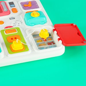 Tablica manipulacyjna sensoryczna montessori kuchnia zegar światło dźwięk Kik Sp. z o. o. Sp. k. 9