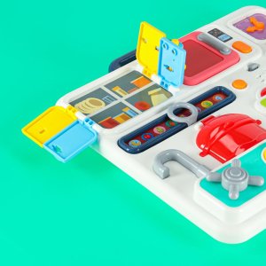 Tablica manipulacyjna sensoryczna montessori kuchnia zegar światło dźwięk Kik Sp. z o. o. Sp. k. 10