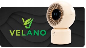 WENTYLATOR BIURKOWY AKUMULATOROWY WIATRAK STOŁOWY BEZPRZEWODOWY CICHY USB-C 7