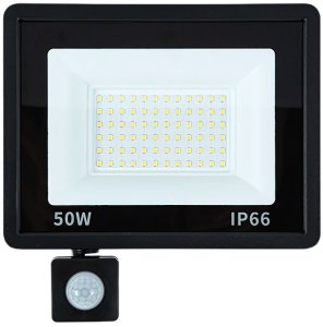 Naświetlacz Verk Halogen naświetlacz reflektor led 50w 6000k z czujnik ruchu zmierzchu ip66 9