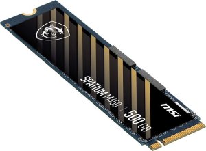 Dysk SSD MSI Spatium M450 500GB M.2 2280 PCI-E x4 Gen4 NVMe (S78-440K380-P83) 3