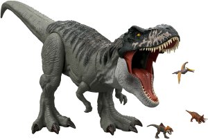 Figurka Mattel Jurassic World - Odrodzenie Kolosalny Tyranozaur 99 cm (JGB52) 2