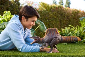 Figurka Mattel Jurassic World - Odrodzenie Tail Thrasher™ Spinozaur (JGB56) 2