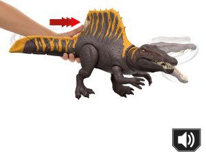 Figurka Mattel Jurassic World - Odrodzenie Tail Thrasher™ Spinozaur (JGB56) 3