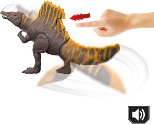 Figurka Mattel Jurassic World - Odrodzenie Tail Thrasher™ Spinozaur (JGB56) 5