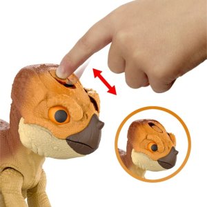 Figurka Mattel Jurassic World - Aquilops Interaktywny przyjaciel do „tresowania” z „jedzeniem” (JGD01) 3