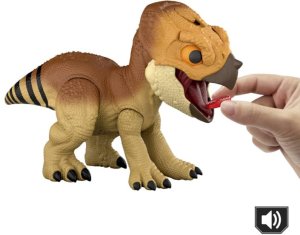Figurka Mattel Jurassic World - Aquilops Interaktywny przyjaciel do „tresowania” z „jedzeniem” (JGD01) 5