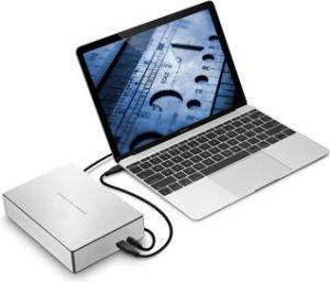 Dysk zewnętrzny HDD LaCie HDD 4 TB Srebrny (STFE4000401) 2